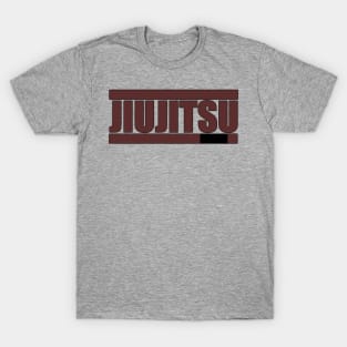 Brazilian Jiujitsu Brown Belt Ranked T-Shirt